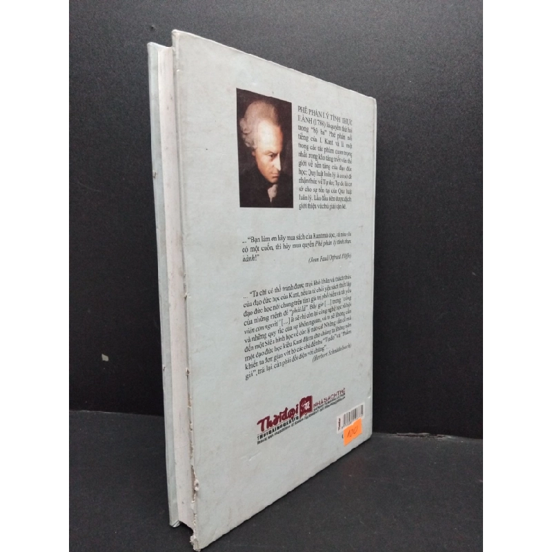 [Phiên Chợ Sách Cũ] Phê phán lý tính thực hành (bìa cứng)2007 2303 425846