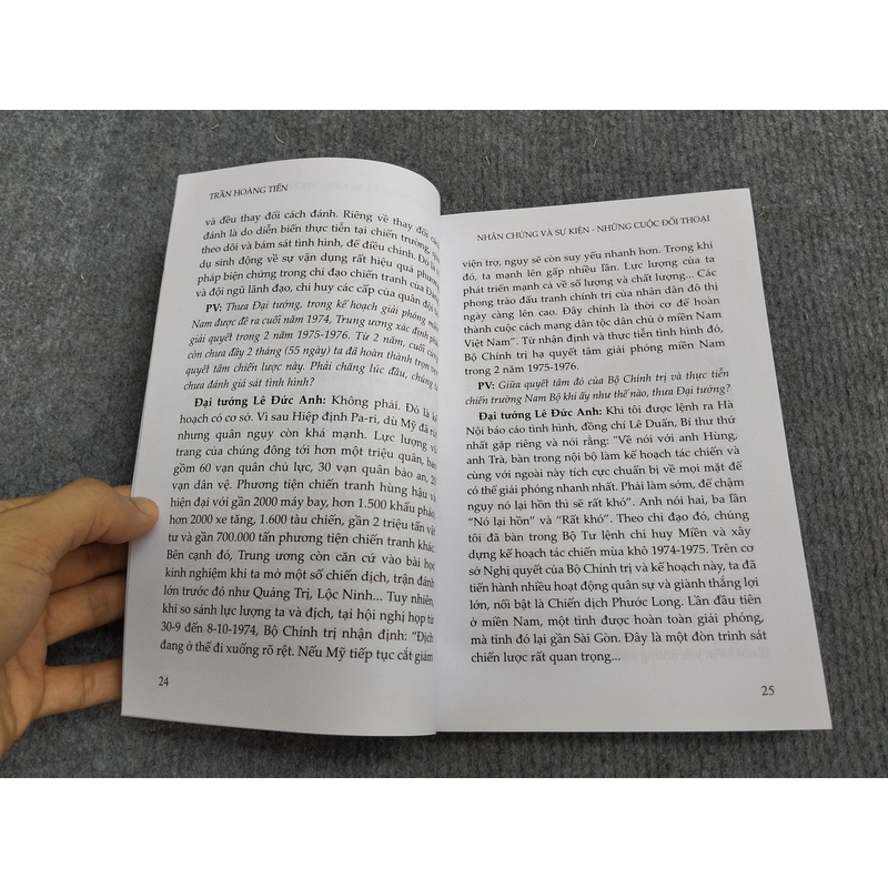 NHÂN CHỨNG VÀ SỰ KIỆN NHỮNG CUỘC ĐỐI THOẠI 479776