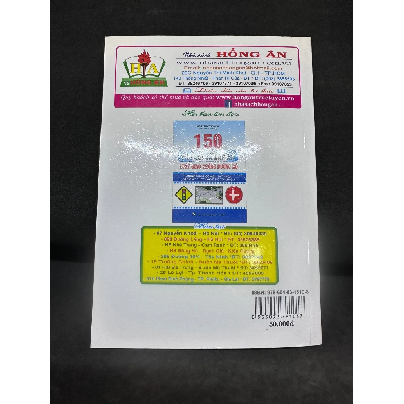450 Câu Hỏi Và Đáp Án Luật Giao Thông Đường Bộ, Nguyễn Công Sơn, Mới 80% (có hightlight), 2017 SBM0307 342213