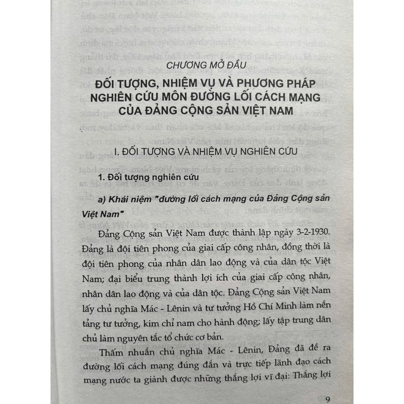 ĐƯỜNG LỐI CÁCH MẠNG CỦA ĐẢNG CỘNG SẢN VIỆT NAM 531308