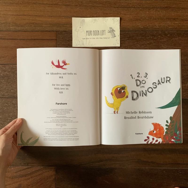 Sách ngoại văn 1 2 3 Do the Dinosaur!, Used 532097