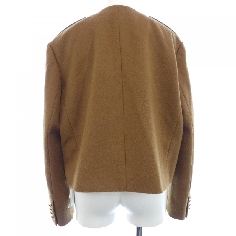 Áo khoác không cổ CELINE 2V41J511R 633985