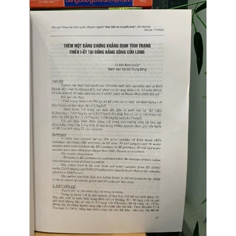 Kỷ yếu toàn văn các đề tài khoa học -Bộ y tế BV nội tiết trung ương 727974