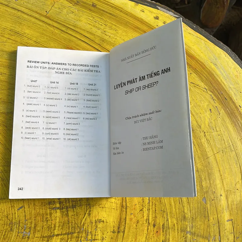 COMBO ENGLISH GRAMMAR IN USE & LUYỆN PHÁT ÂM TIẾNG ANH SHIP OR SHEEP? 130 đề mục Ngữ pháp 737750