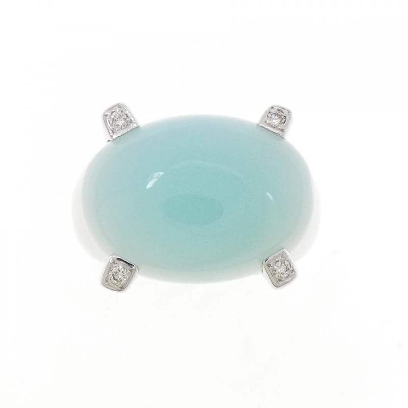 Nhẫn Chalcedony K18WG - Hàng hiệu Authentic 854780