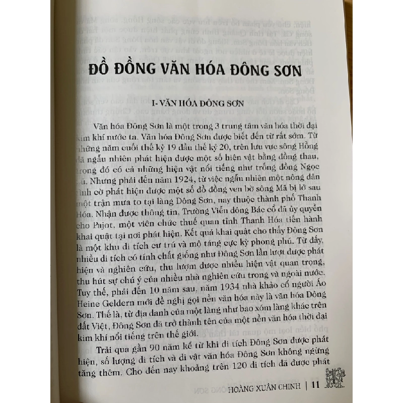 Đồ Đồng Văn Hoá Đông Sơn ( sách mới 90% năm xb 2012) Hoàng Xuân Chinh STB2905 155114