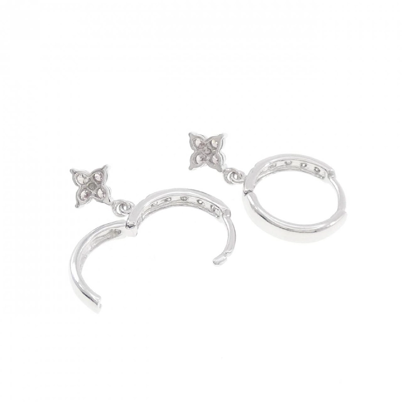 K14WG Bông tai Kim cương Hoa 0.22CT - Hàng hiệu Chính hãng 867357