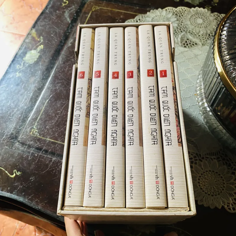 Boxset Tam Quốc diễn nghĩa- Đông A 929947