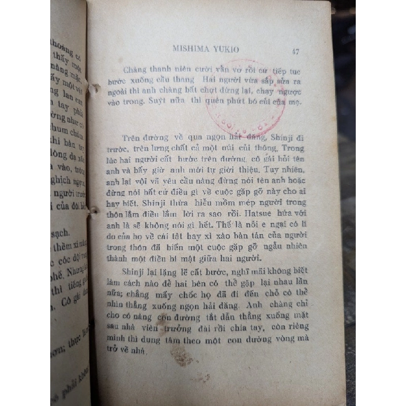 Tiếng sóng - Mishima Yukio ( Đỗ Khánh Hoan - Nguyễn Tường Minh dịch ) 740243