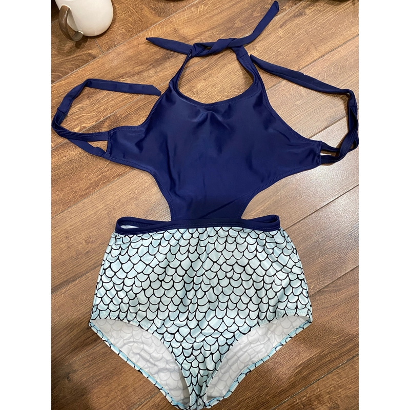 BIKINI 1 MẢNH MÀU XANH MÁT MỚI 99% 509182