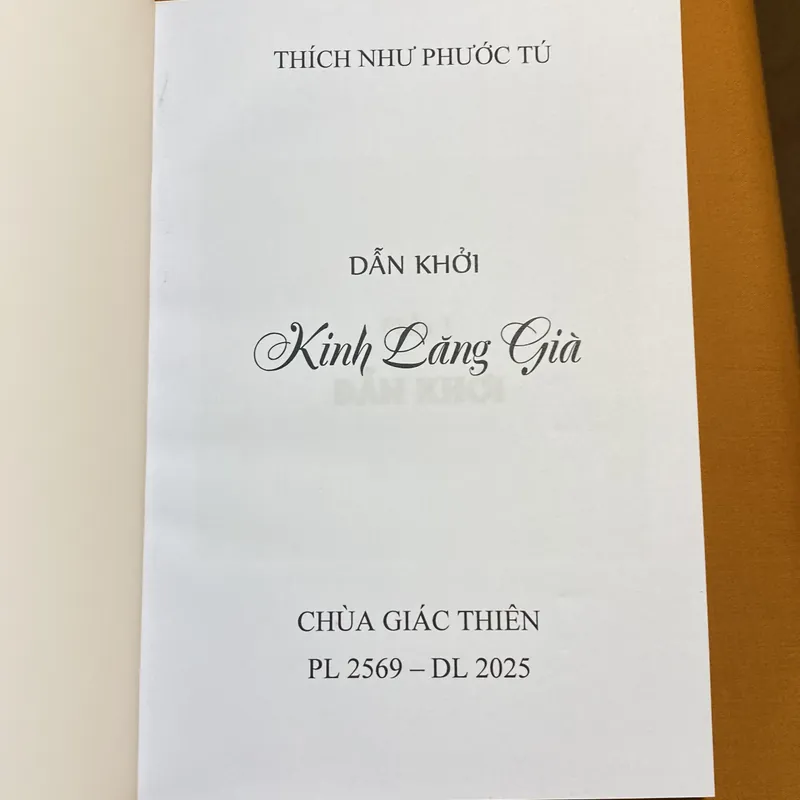 Dẫn khởi Kinh Lăng Già - Thích Như Phước Tú 605269