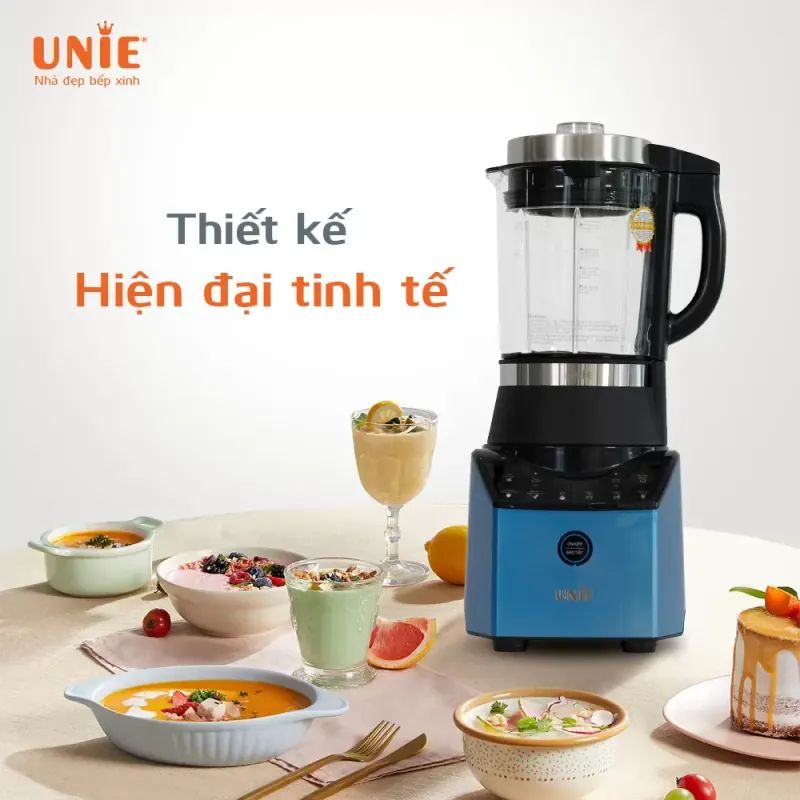 Máy nấu sữa hạt UNIE V3 thiết kế vuông vức hiện đại, dung tích 1,75L 781787
