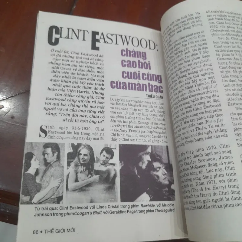 THẾ GIỚI MỚI số 273 ngày 16.2.1998 1031585