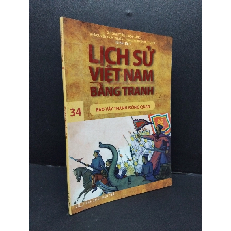 Lịch sử Việt Nam bằng tranh tập 34 - Trần Bạch Đằng mới 80% bẩn nhẹ 2017 HCM.ASB1809 356320