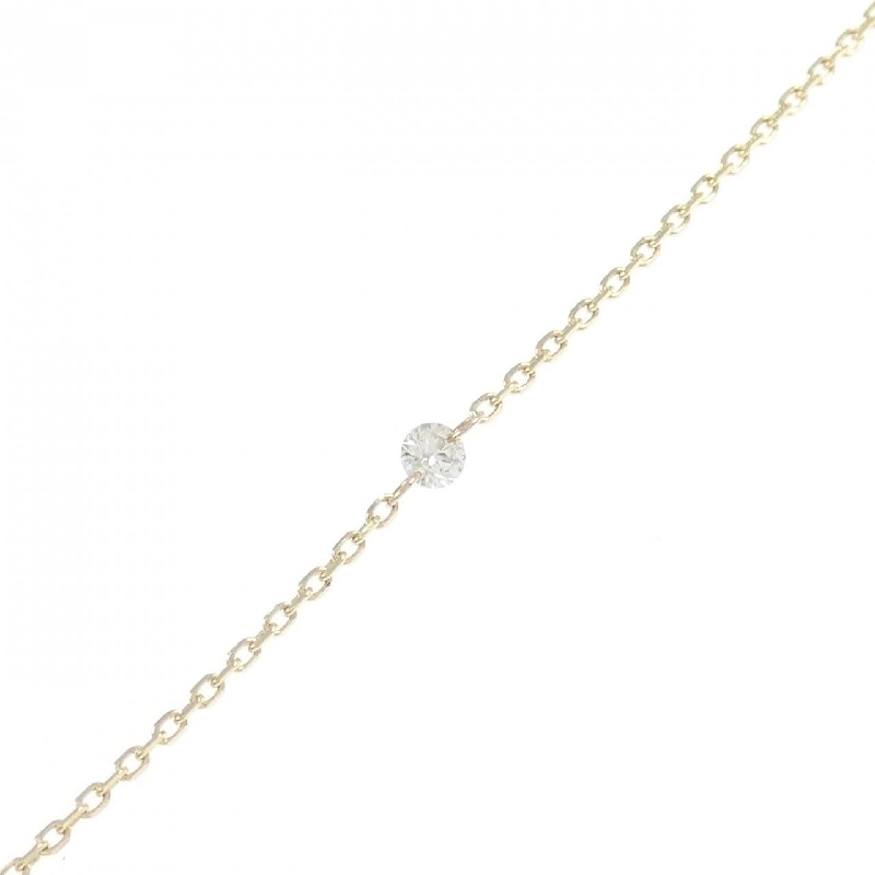 K10YG Dây chuyền chân kim cương - Hàng hiệu Authentic 877482