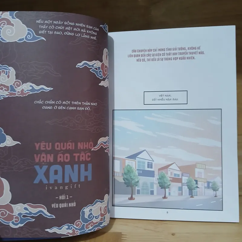 Truyện Tranh Yêu Quái Nhỏ Vận Áo Tấc Xanh (Tập 1, 2) - Ivangift 569554
