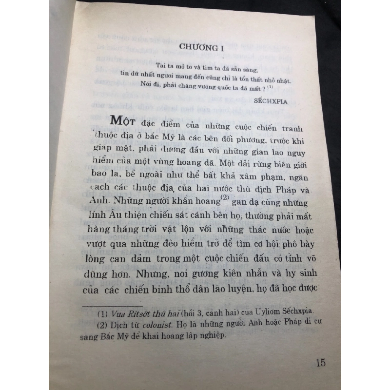 Người cuối cùng của bộ tộc Mauhican 1995 mới 70% ố vàng James Fenimore Cooper HPB0906 SÁCH VĂN HỌC 914788
