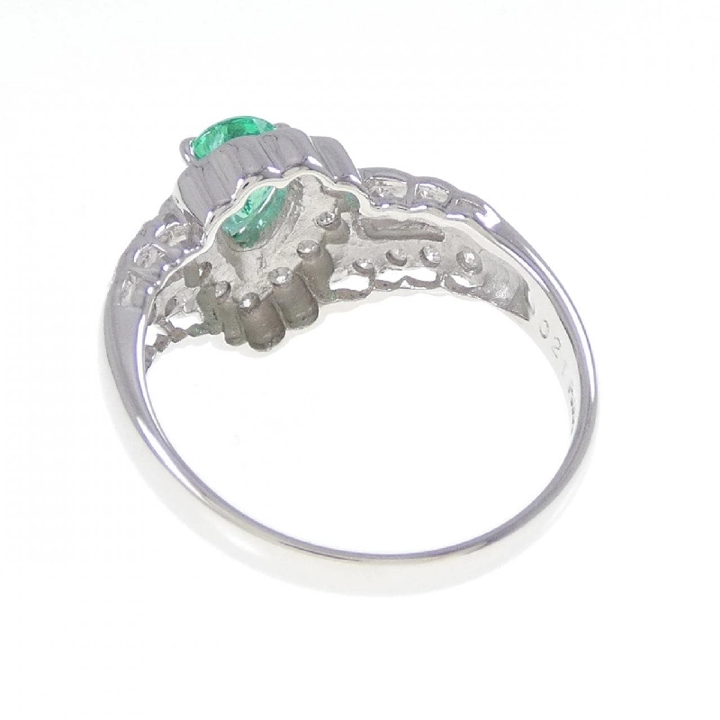 Nhẫn Emerald PT900 0.53CT - Hàng hiệu Chính hãng 848920