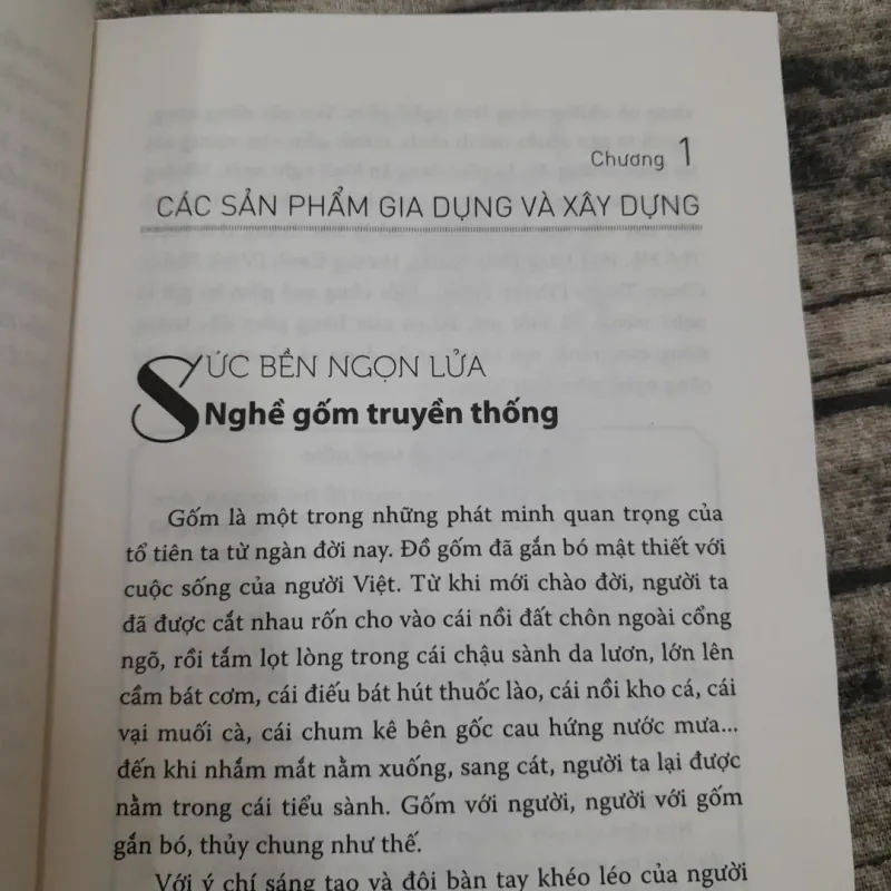 Hoa tay đất Việt. Nguồn gốc nghề thủ công truyền thống. TG Vũ Từ Trang 745517