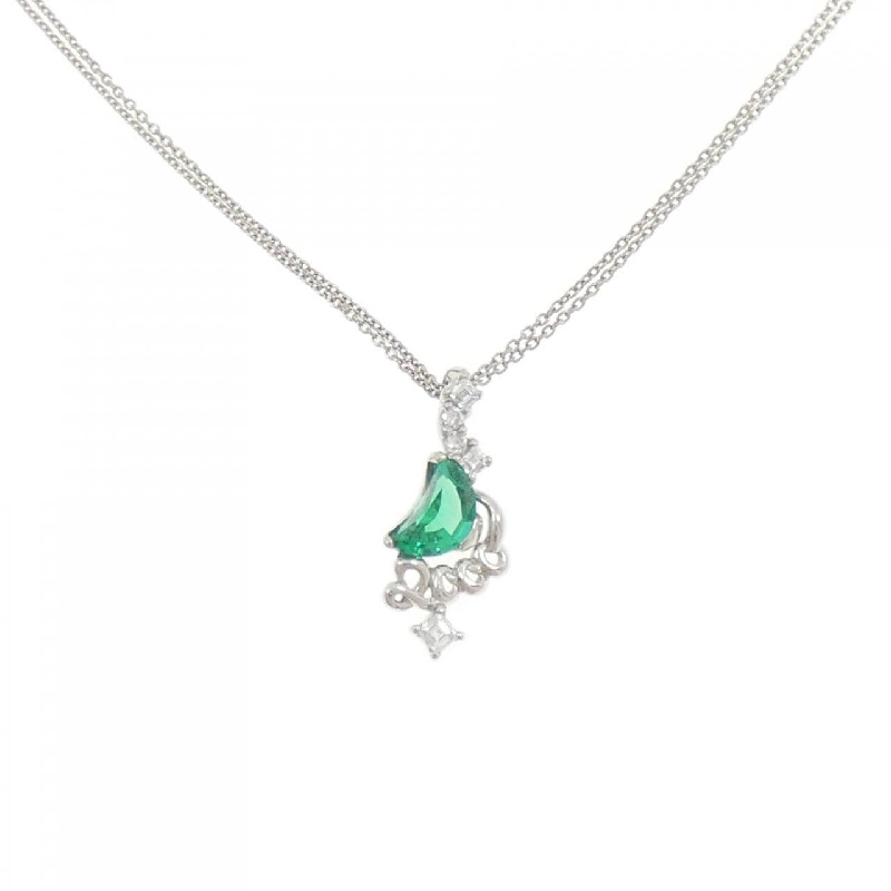 Kuresanbeiru Ngọc lục bảo tổng hợp Dây chuyền 0.76CT - Hàng hiệu Authentic 841520