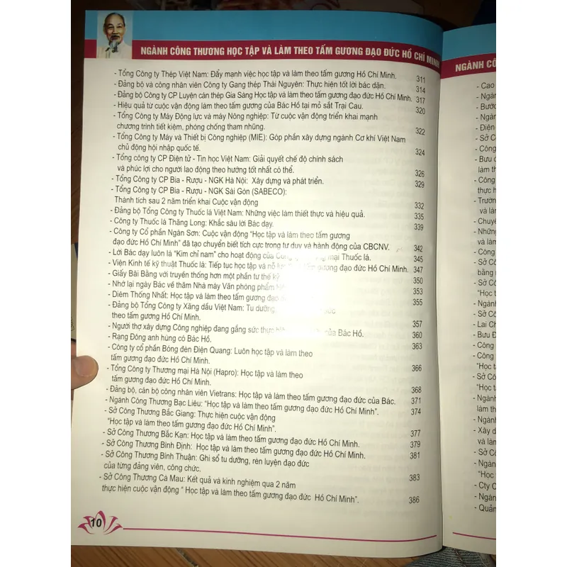 Ngành công thương học tập và làm theo tấm gương đạo đức Hồ Chí Minh  689872