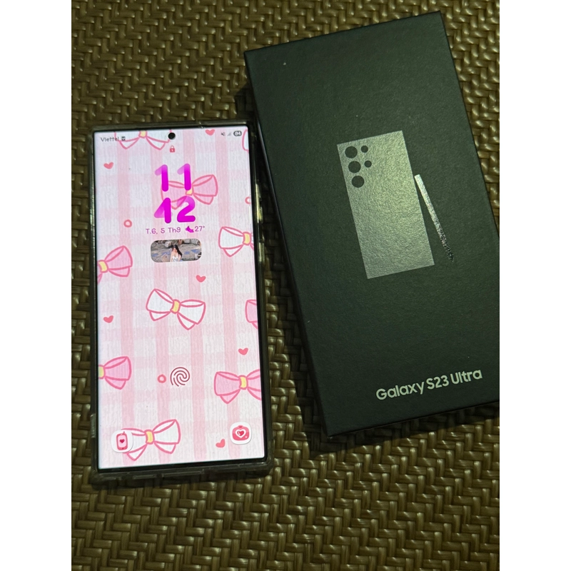 Samsung s23Ultra màu tím, bản Hàn , ram 12GB, bộ nhớ 256GB 549659