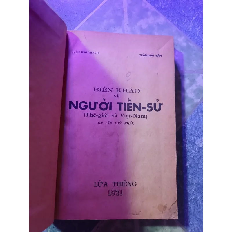 Biên khảo về người tiền - sử - Trần Kim Thạch 1046620
