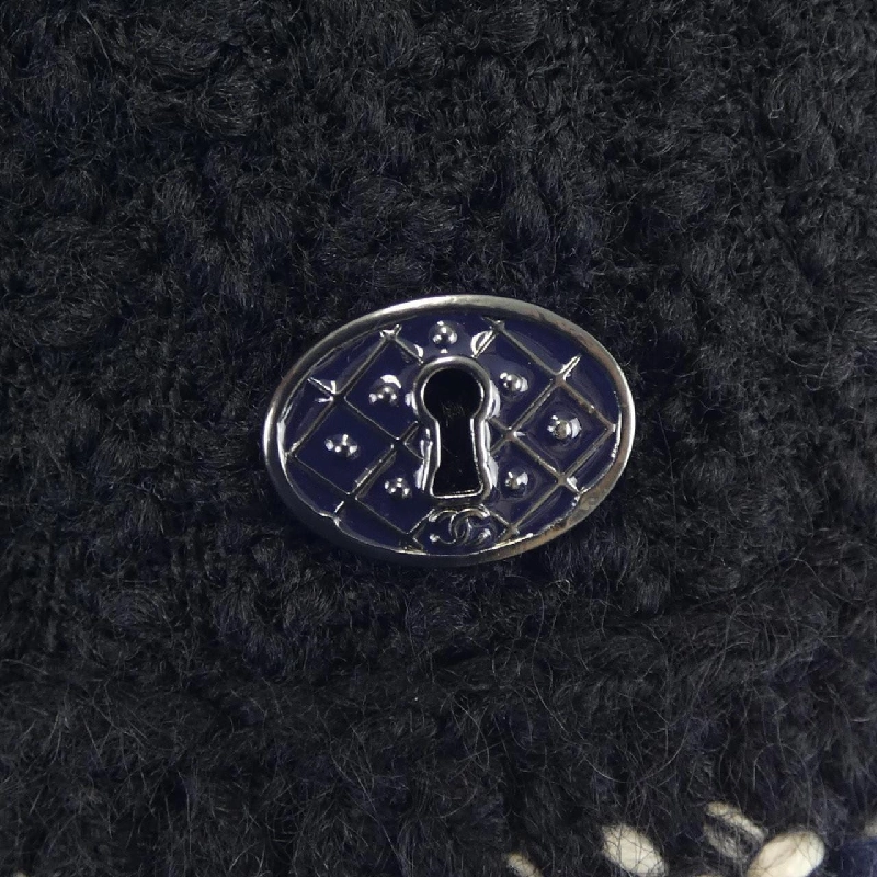 Jacket không cổ CHANEL P56910V37165 17A 633508