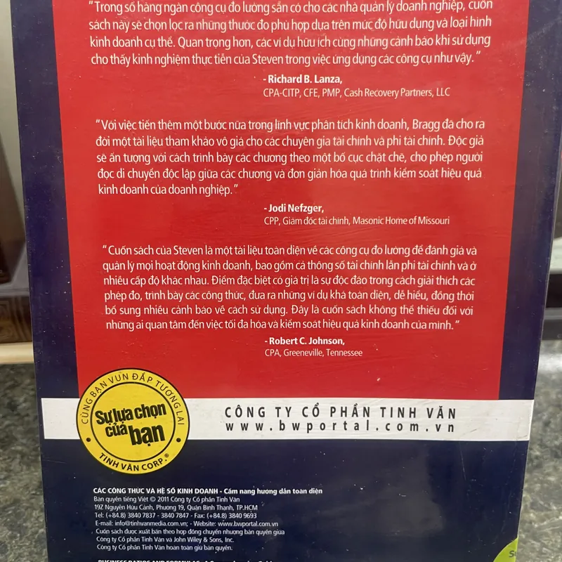 Cẩm nang hướng dẫn toàn diện Các công thức và hệ số kinh doanh  727785