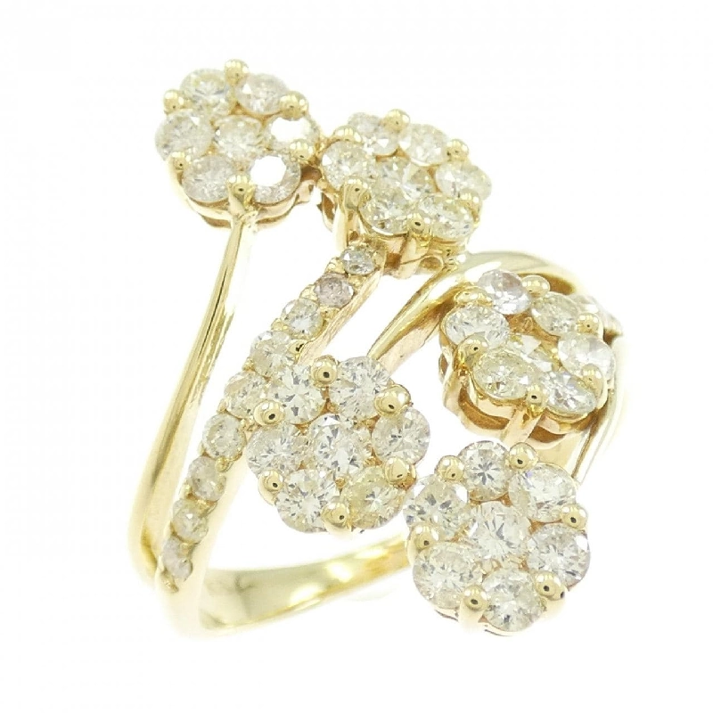 Nhẫn kim cương hoa K18YG 1.50CT - Hàng hiệu chính hãng 854945