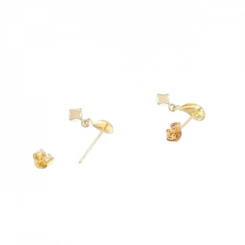 K18YG Bông tai Đá mặt trăng - Hàng hiệu Chính hãng 869537