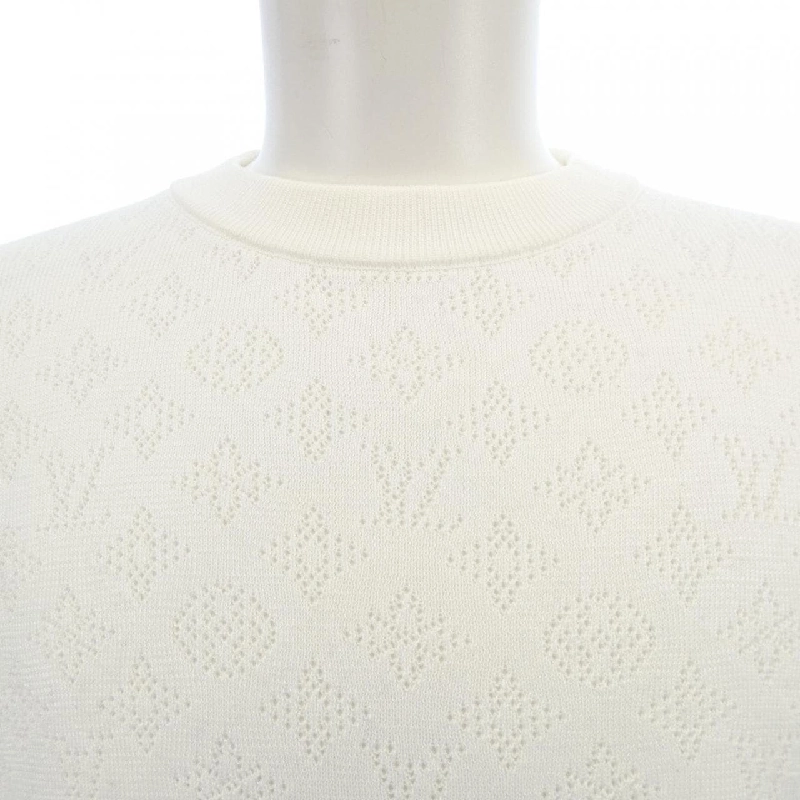 Louis Vuitton LOUIS VUITTON Áo len Monogram Pointelle Cotton Pullover HSN45WY34 - Hàng hiệu Chính hãng 893444