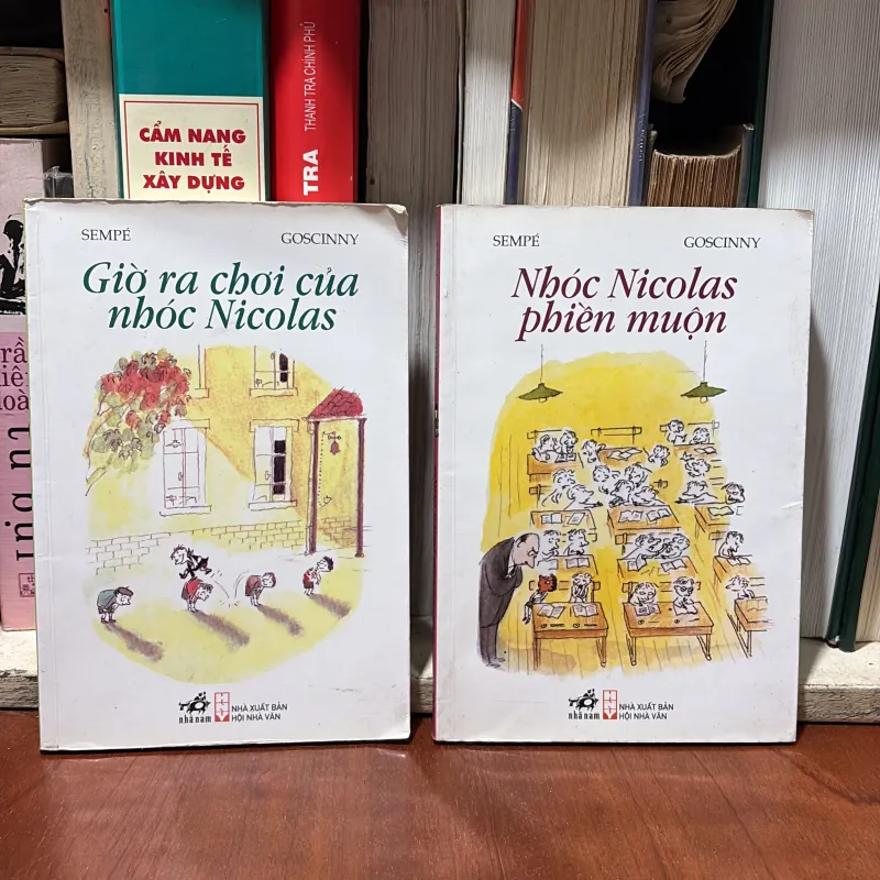 II Sách Thiếu Nhi: Nhóc Nicolas - Giờ Ra Chơi Của Nhóc Nicolas & Nhóc Nicolas Phiền Muộn 759260