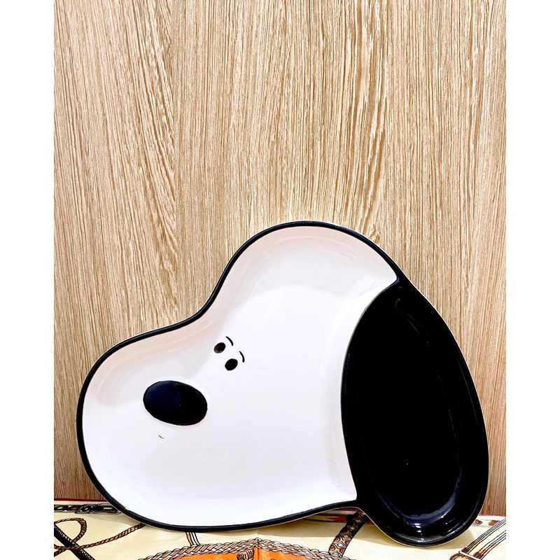 ĐĨA SỨ CHÚ CHÓ SNOOPY *23X18* TẶNG QUÀ 0Đ TUỲ CHỌN* FREESHIP THÁNG 5+6 323093