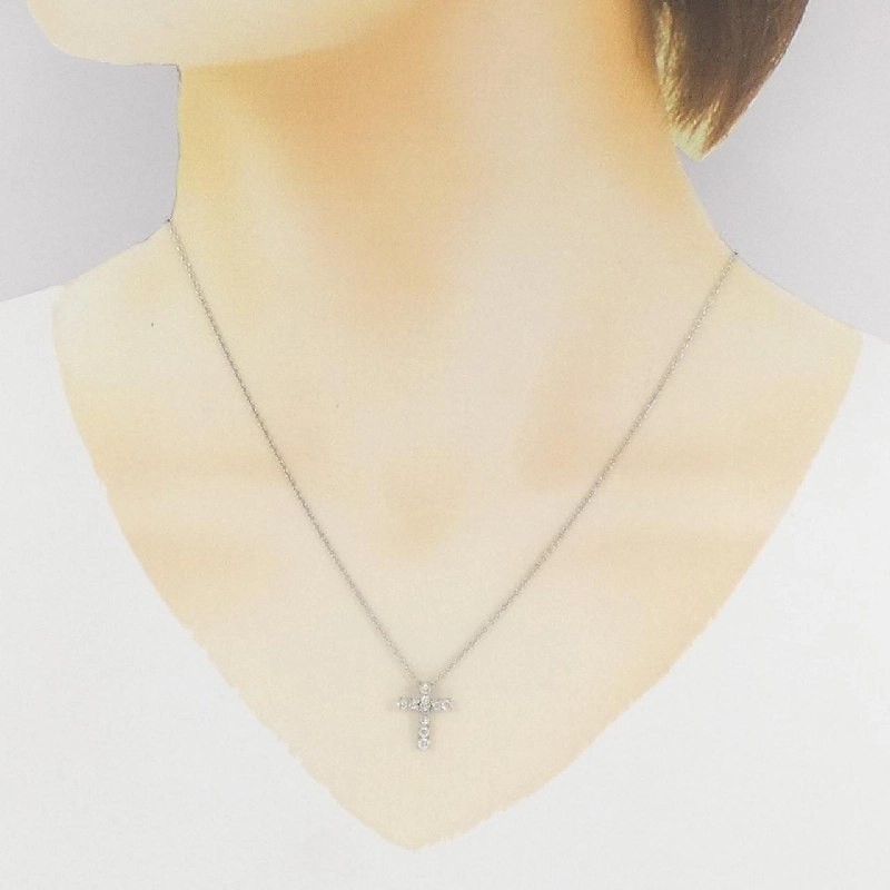Dây chuyền kim cương PT Cross 0.30CT - Hàng hiệu Authentic 864578