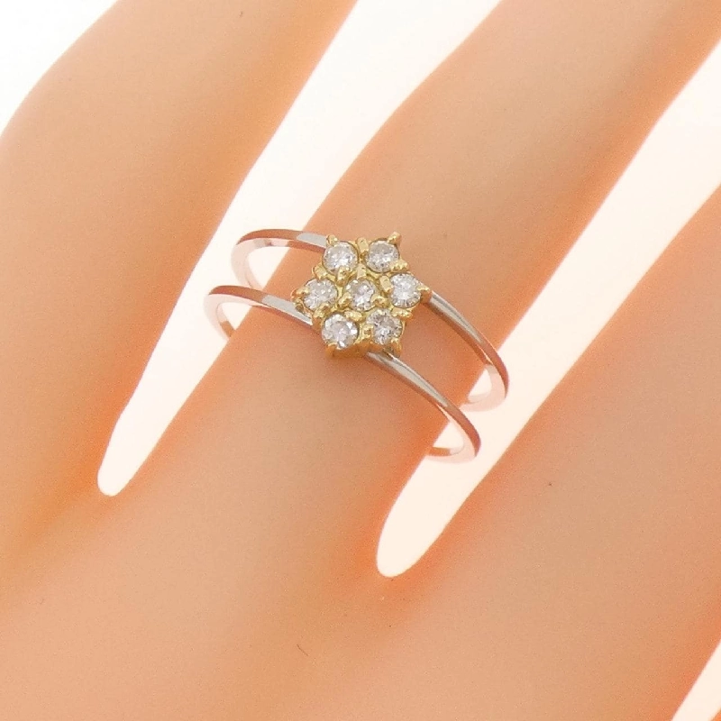 Nhẫn kim cương PT900/K18YG 0.18CT - Hàng hiệu Chính hãng 853279