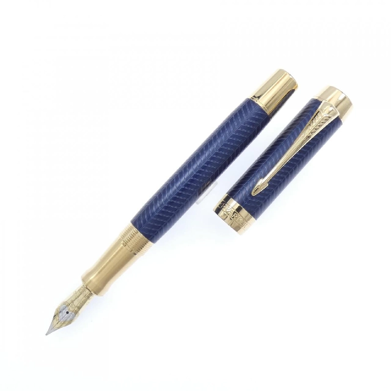 Bút máy Parker Duofold Prestige Blue Chevron GT Centennial - Hàng hiệu Authentic 879979