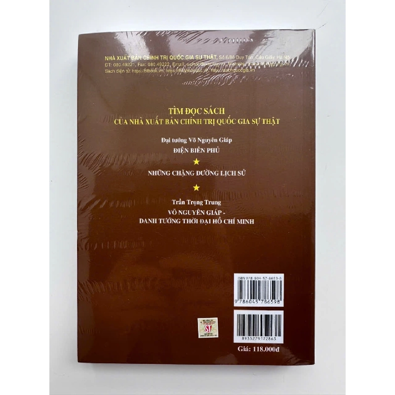 Tổng Hành Dinh Trong Mùa Xuân Toàn Thắng - Hồi Ức - Đại Tướng Võ Nguyên Giáp, Phạm Chí Nhân 444669