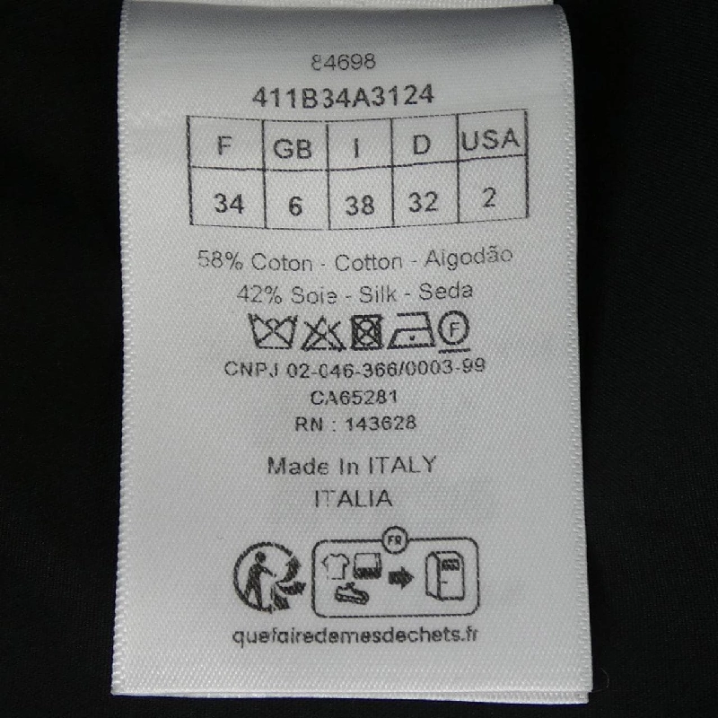 クリスチャンディオール CHRISTIAN DIOR 411B34A3124 Áo - Hàng hiệu Chính hãng 824508