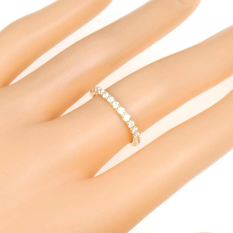 Nhẫn kim cương K18YG 0.50CT 671862