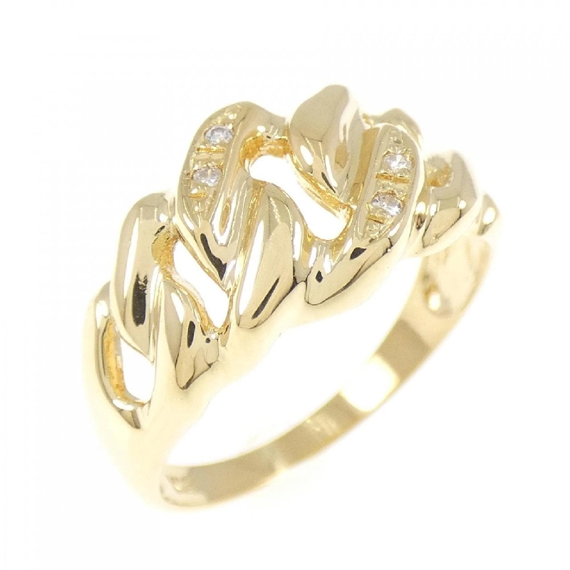 Nhẫn kim cương K18YG 669950