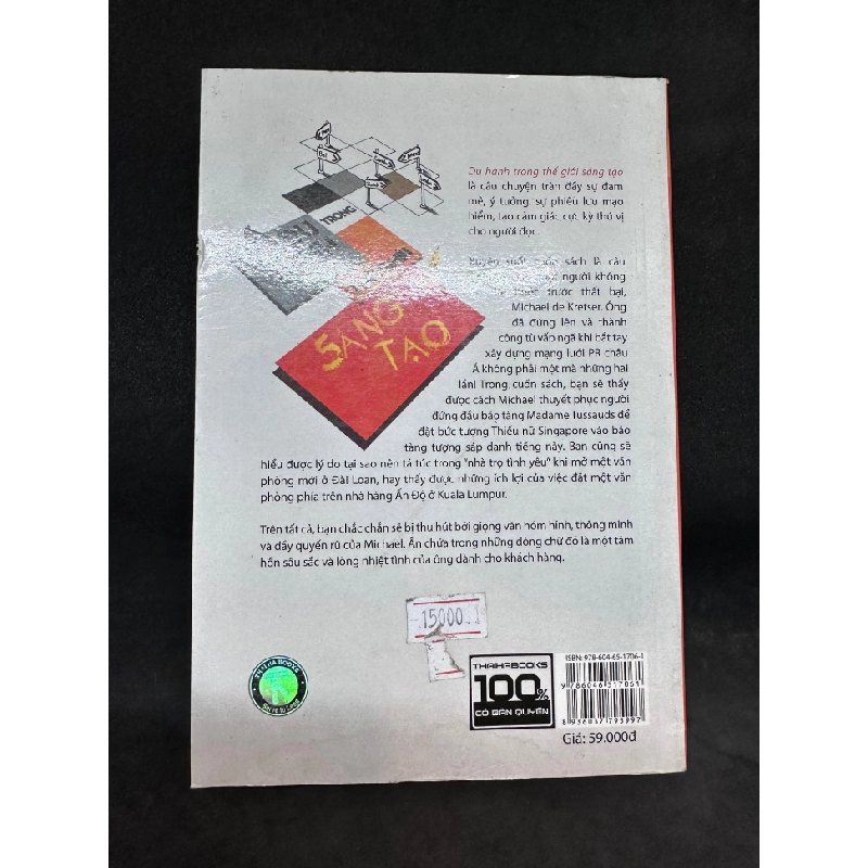 Du hành trong thế giới sáng tạo, Michael de Krester. Mới 90% SBM0609 348014