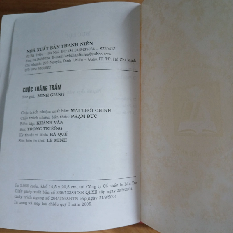 Cuộc Thăng Trầm (Tiểu Thuyết Lịch Sử)
- Minh Giang 196293