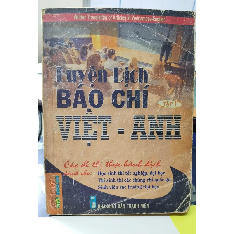 [Tiếng Anh căn bản] Luyện dịch báo trí Việt Anh 1006985
