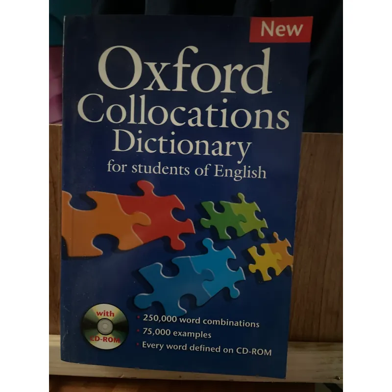 Sách Oxford Collocations Dictionary for students of English kèm đĩa CD-ROM mới 1035929