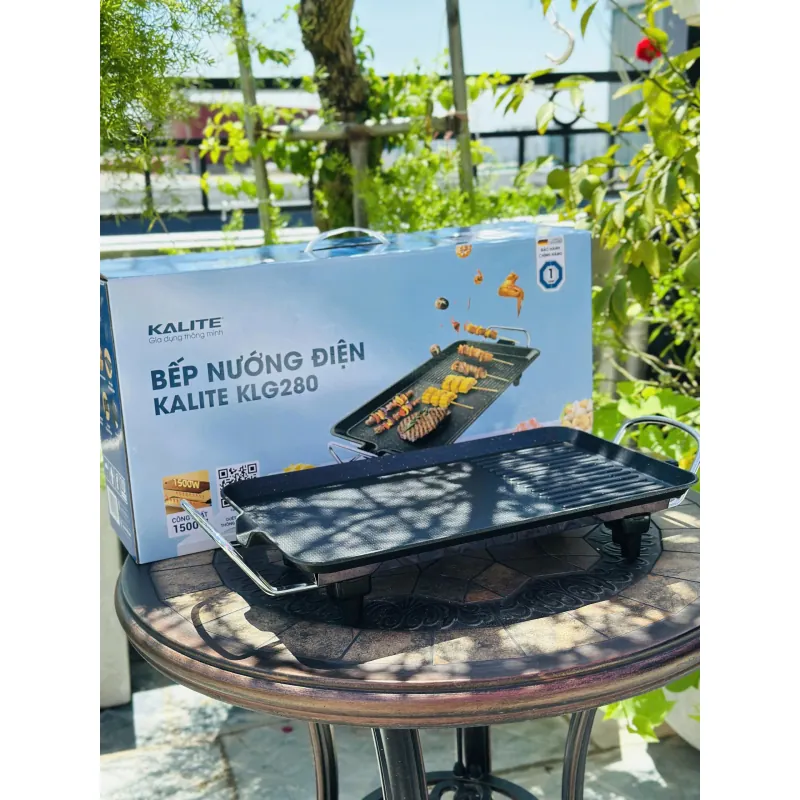 KALITE KLG280 – Bếp nướng điện không khói cho bữa tiệc tại gia 763439