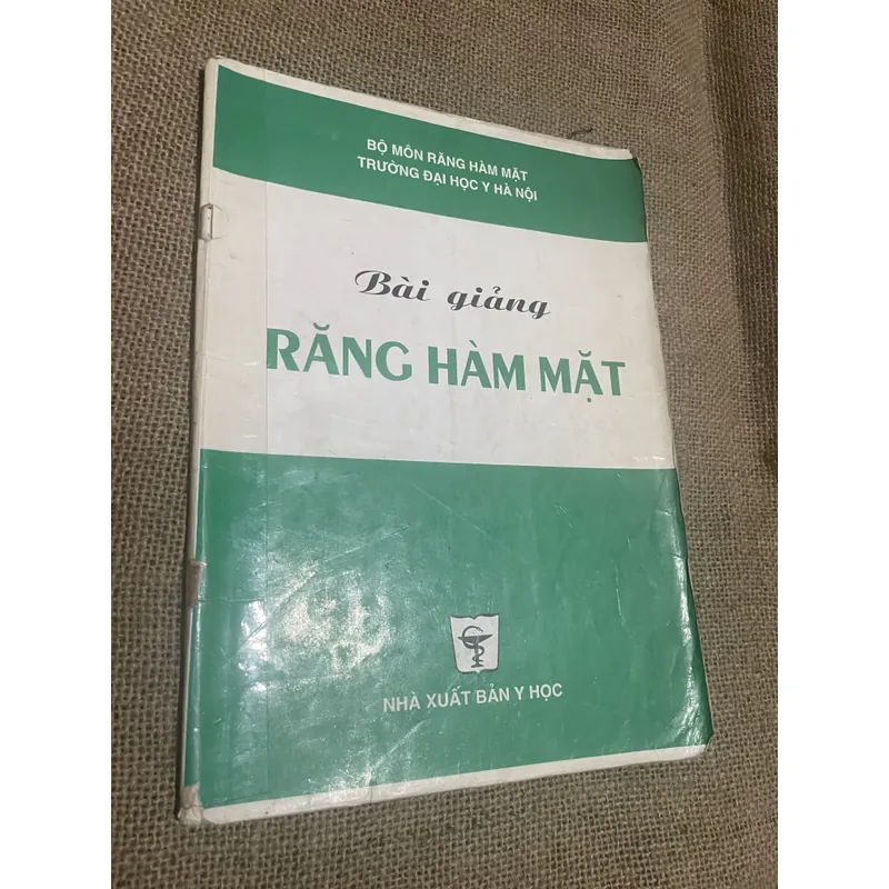 Bài giảng Răng hàm mặt - sách khổ lớn  731084