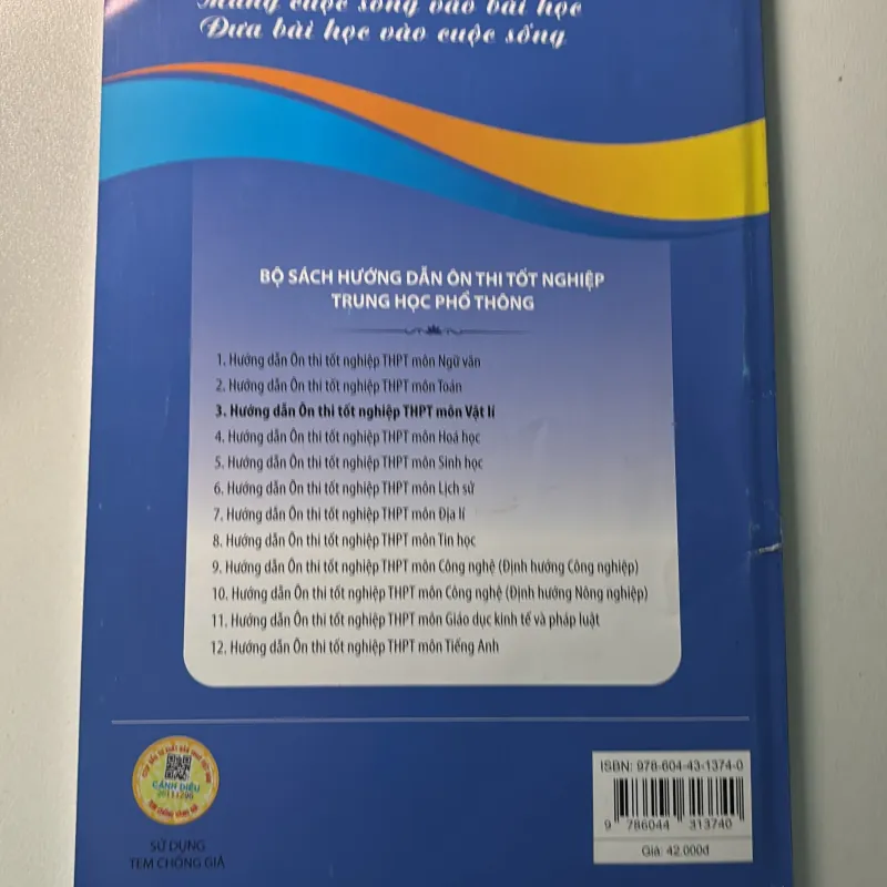 Hướng dẫn ôn thi tốt nghiệp thpt môn Vật Lý 1022946