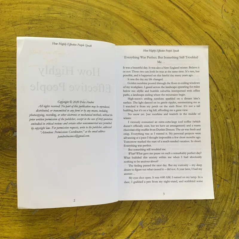 HOW HIGHLY EFFECTIVE PEOPLE SPEAK - PETER ANDREI 1004286