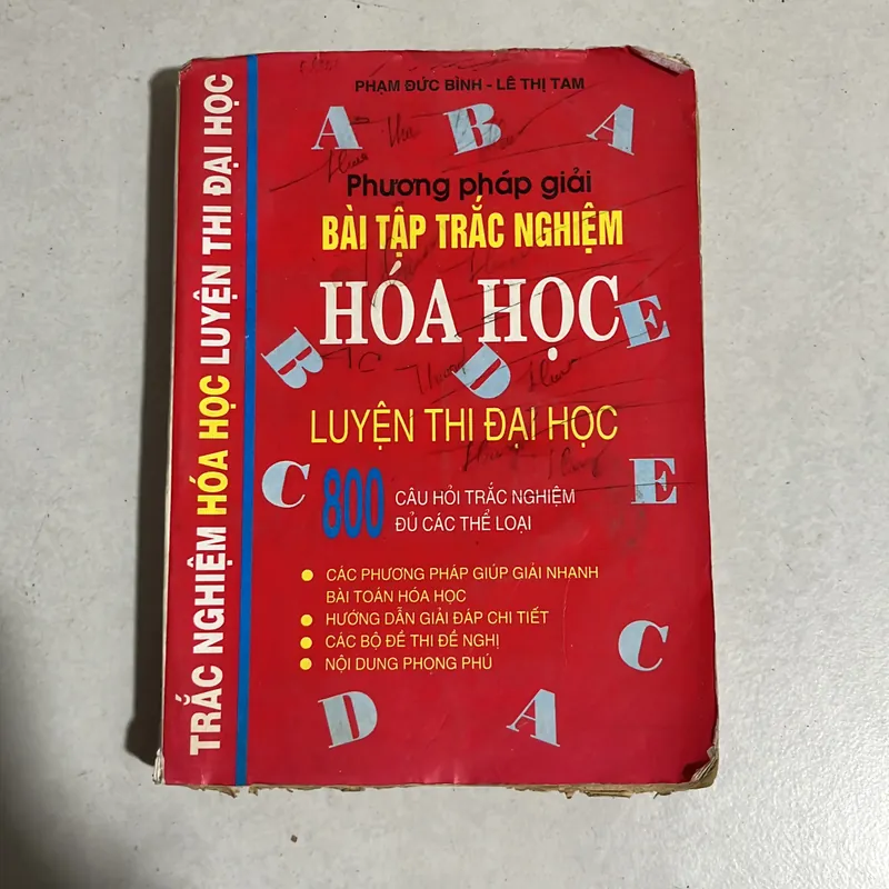 Phương pháp giải bài tập trắc nghiệm Hoá học Luyện thi Đại Học 595543